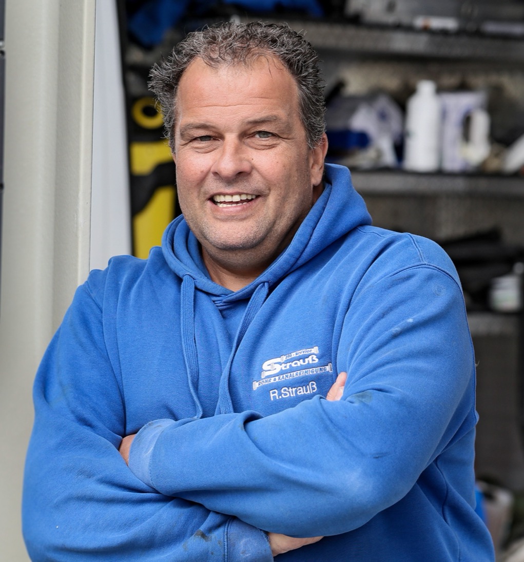 Rainer Strauß - Firmengründer und Inhaber Abwassertechnik Rainer Strauß aus Fürstenfeldbruck